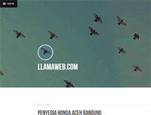 Tablet Screenshot of llamaweb.com